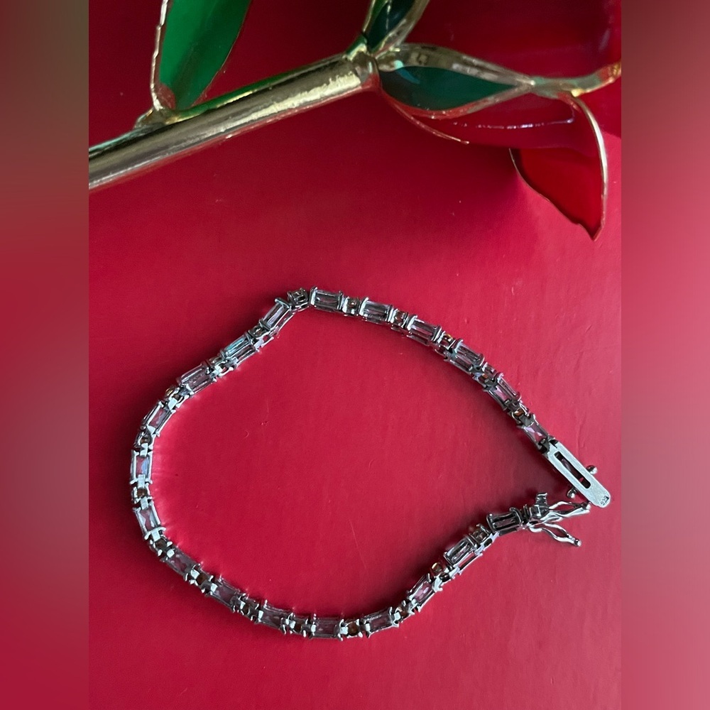925 Silver Bracelet,Silver Bracelet. - Picture 6 of 10